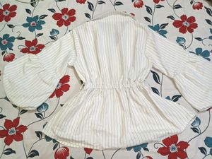 Striped Button-Down Shirt