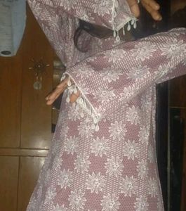Beautiful Floral Print short kurti