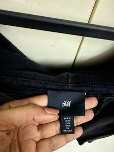 H&amp;M - Black Hooded Cardigan Jacket