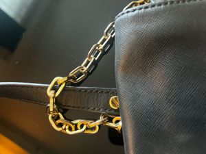 Clearance Tory Burch Black Leather Crossbody Bag
