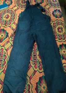 Black Denim Overalls for Women