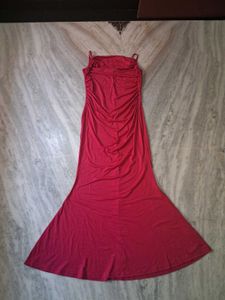 Chic Ruched Maxi Dress
