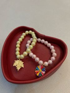 Combo Beaded Bracelets with Charms