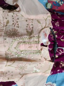 Beautiful Peach Palazzo Pants