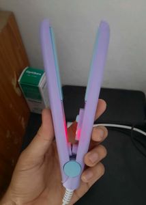 Purple mini Hair Straightener