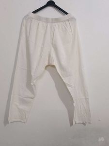 White Kurta Set with Hand Embroidery