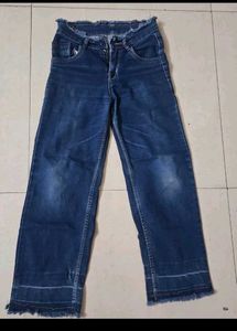 Dark Wash Wide Leg Jeans