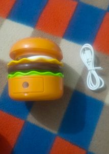 Burger Shape Study Desk Lamp For Kids