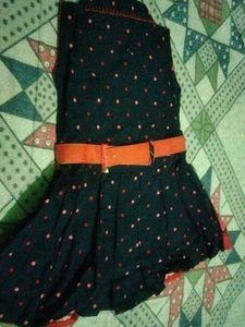 Girls' Dress and Pants Set