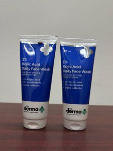 Combo The Derma Co Kojic Acid Face Wash New