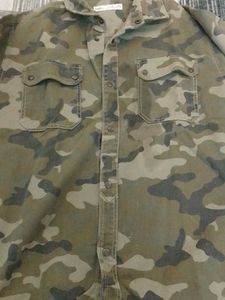 Camouflage Print Shirt