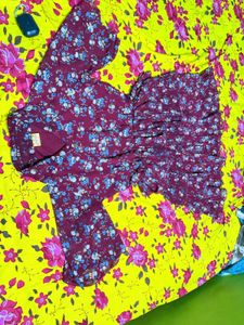 Floral Tiered Mini Dress
