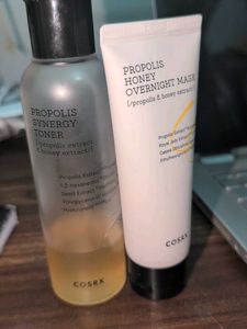 COSRX Propolis Toner & Overnight Mask Set