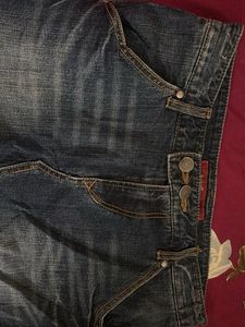 Classic Blue Denim Skirt
