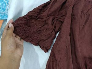 Bohemian Embroidered Tunic Top