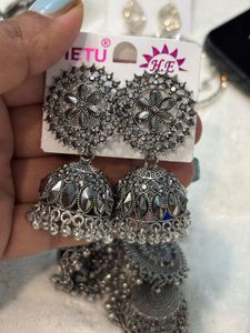 3 pair Elegant Jhumka Earrings