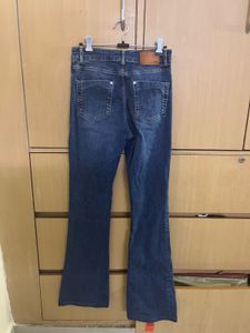 Zara Bootcut Flare Jeans High Stretch