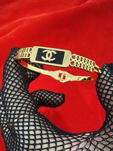Designer CC Logo Bangle