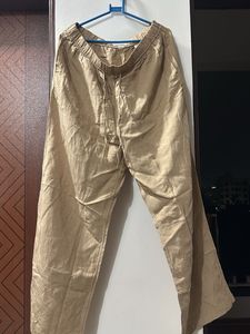 Casual Linen Blend Pants