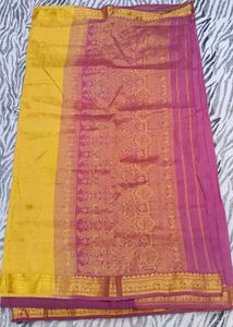 pure Kanchi pattu saree