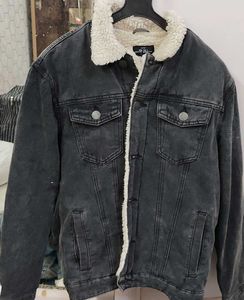 Men's Sherpa Lined Denim Jacket