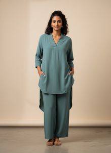 sea green co ord set