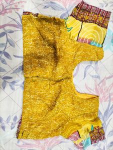 Yellow Embellished Blouse pack of 5