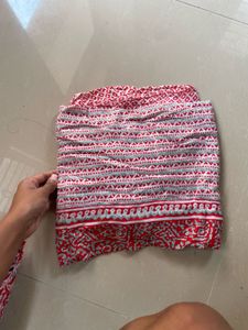 Red  Kurta Set