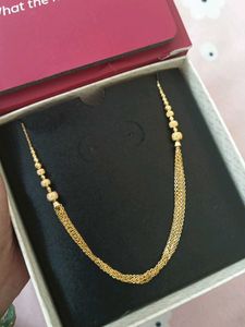 golden fancy necklace