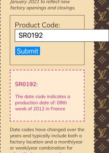 Only item left Coded &amp; Tracable - Thrifted LV
