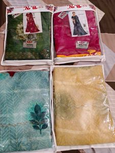 Assortment of 4 Bhel-Puri Sarees