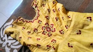 Yellow  Gown