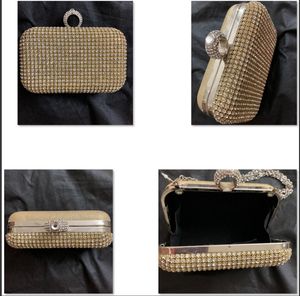 Rhinestone Studded Clutch