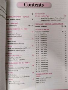 🧁Class 10 English Muffin Worksheet Book🧁