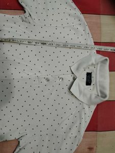 Zara Star Pattern Polo Shirt