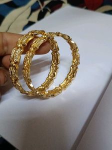 Gold Plated Cz Stone Bangle
