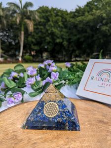 Lapis Lazuli Orgonite Pyramid