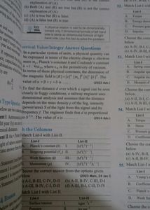 Jee Mains And Advanced  PYQ Physics