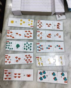 Puzzle set for maths learning