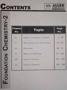 Foundation Chemistry-1 ICSE Class X Book