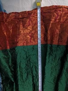 Beautiful Green👗🥳 &amp; Orange Ethnic Skirt
