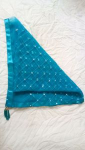 (New) Net Embroidered Dupatta ( pack of 1 )