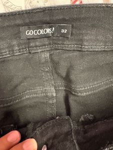 Black Denim Jeans