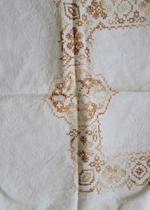 Embroidered Dining Table Cloth