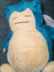 Cute Snorlax Plush Keychain Toy