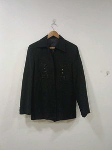 The Sterling Constellation: Men's Black Suit with