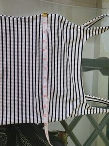 Striped Sleeveless Midi Dress