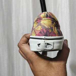 Vans Floral Slip-On Sneakers