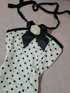 Savana Polka Dot Dress with Bow