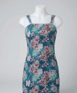 Floral Print Spaghetti Strap Dress